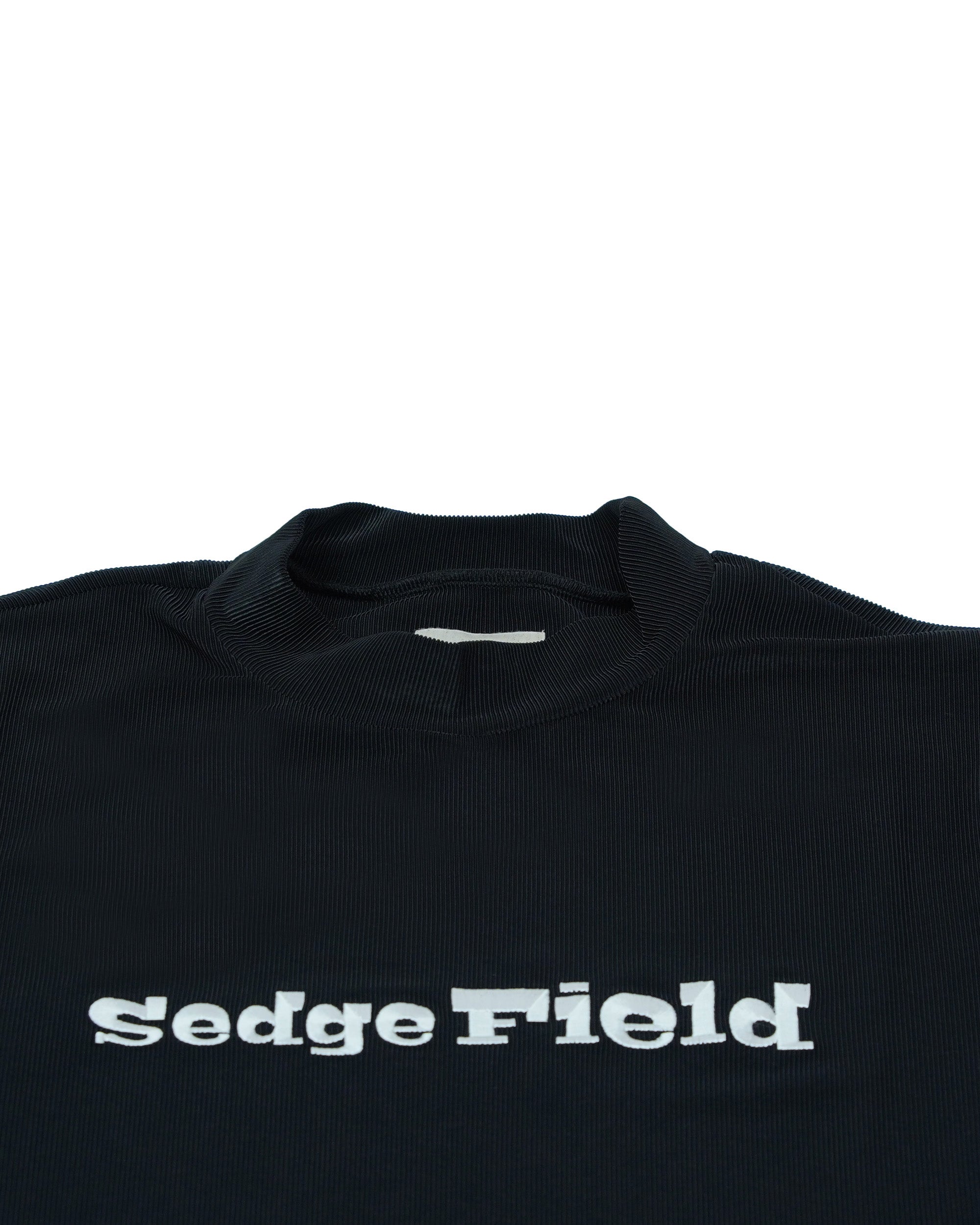 【SF002】コードピケ S/S モックネックTシャツ