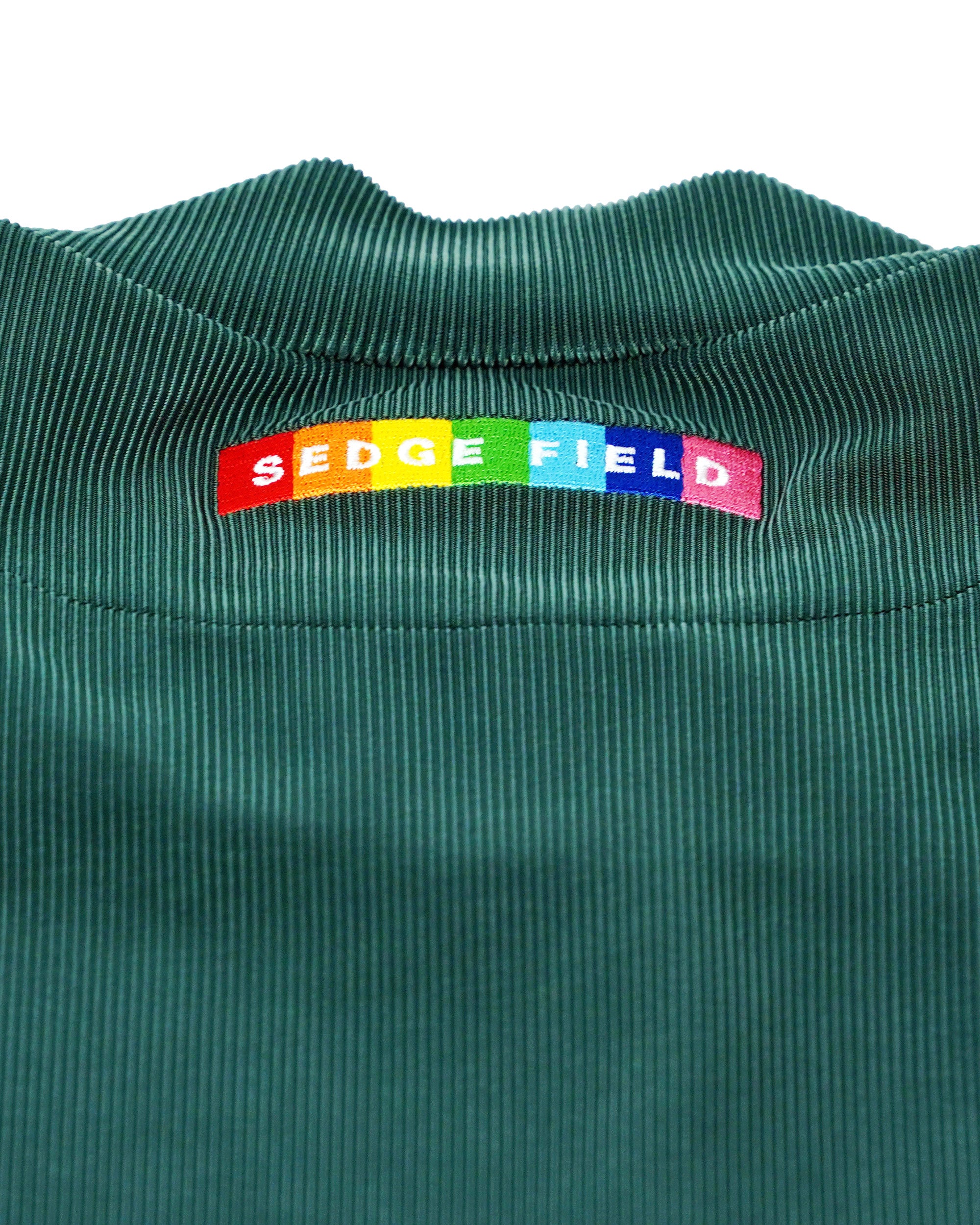 【SF002】コードピケ S/S モックネックTシャツ