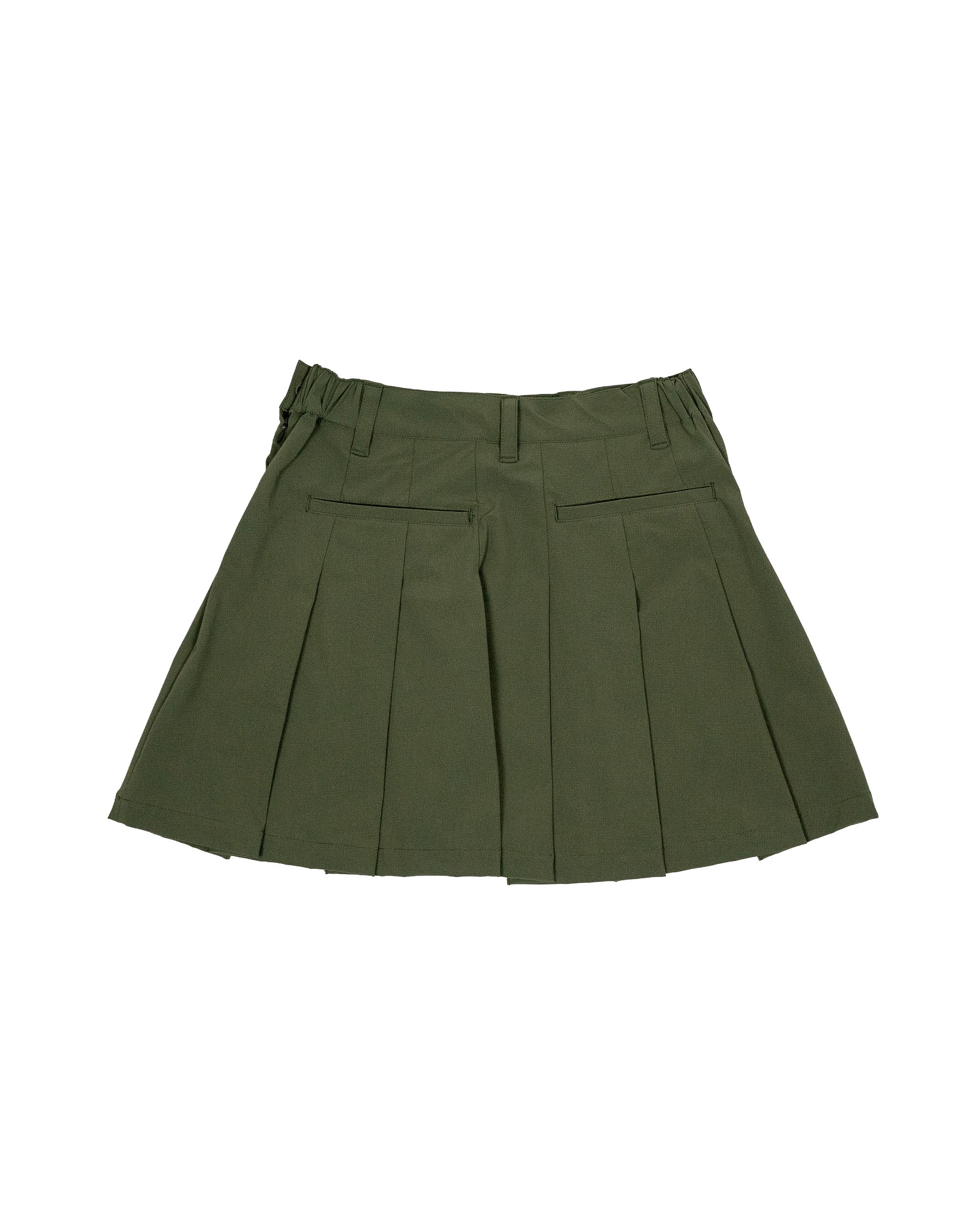 【SF028】LADY'S ドットメッシュ プリーツスカート